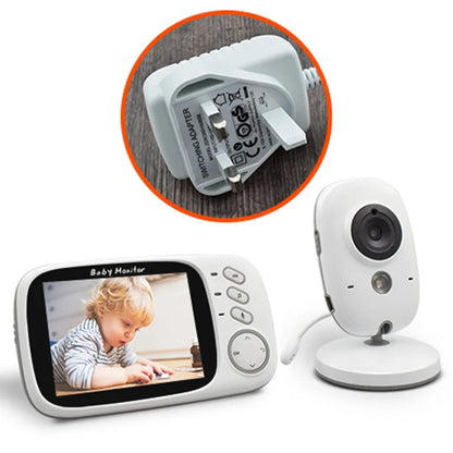 Wireless Baby Monitor with LCD Screen Two Way Talk and Babysitter Camera