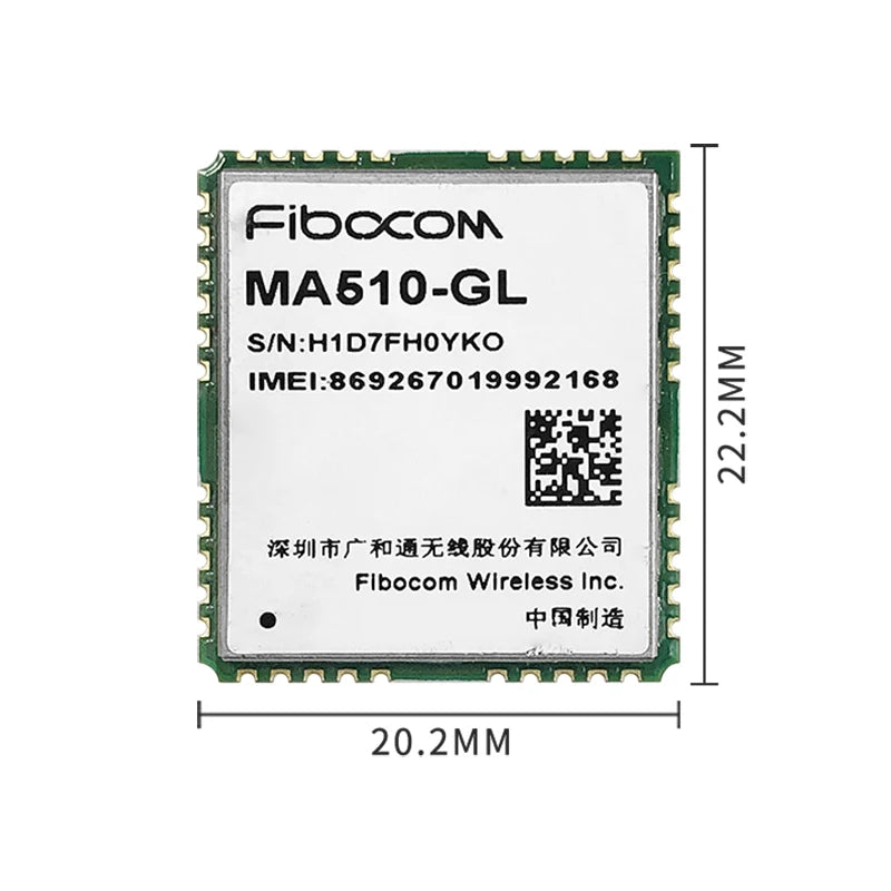 MA510-GL LPWA LTE Cat-M1/NB2 EGPRS GNSS Module Multi-Band