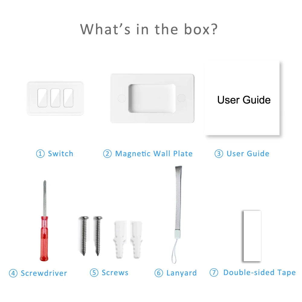 Tuya ZigBee 3.0 Wireless US 3 Gang Remote Control Switch Compatible with Smart Life Home Assistant Zigbee2MQTT DIY - Home Smart Direct