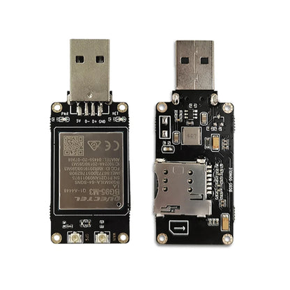 USB Cellular Modem with SIM Slot and GNSS Antenna