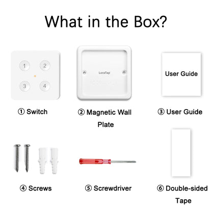 Tuya ZigBee 3.0 Wireless 4-Button Remote Control Scene Switch Compatible with Smart Life Home Assistant Zigbee2MQTT DIY - Home Smart Direct