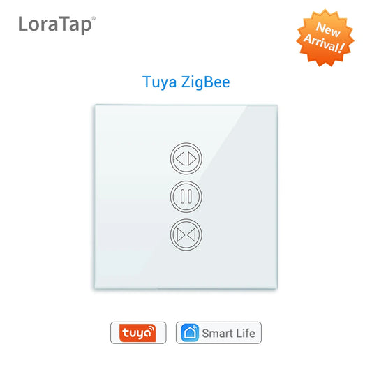 Tuya Smart Life ZigBee 3.0 Curtain Blinds Switch and Remote for Roller Shutter Google Home Alexa Voice Control Automation MQTT - Home Smart Direct