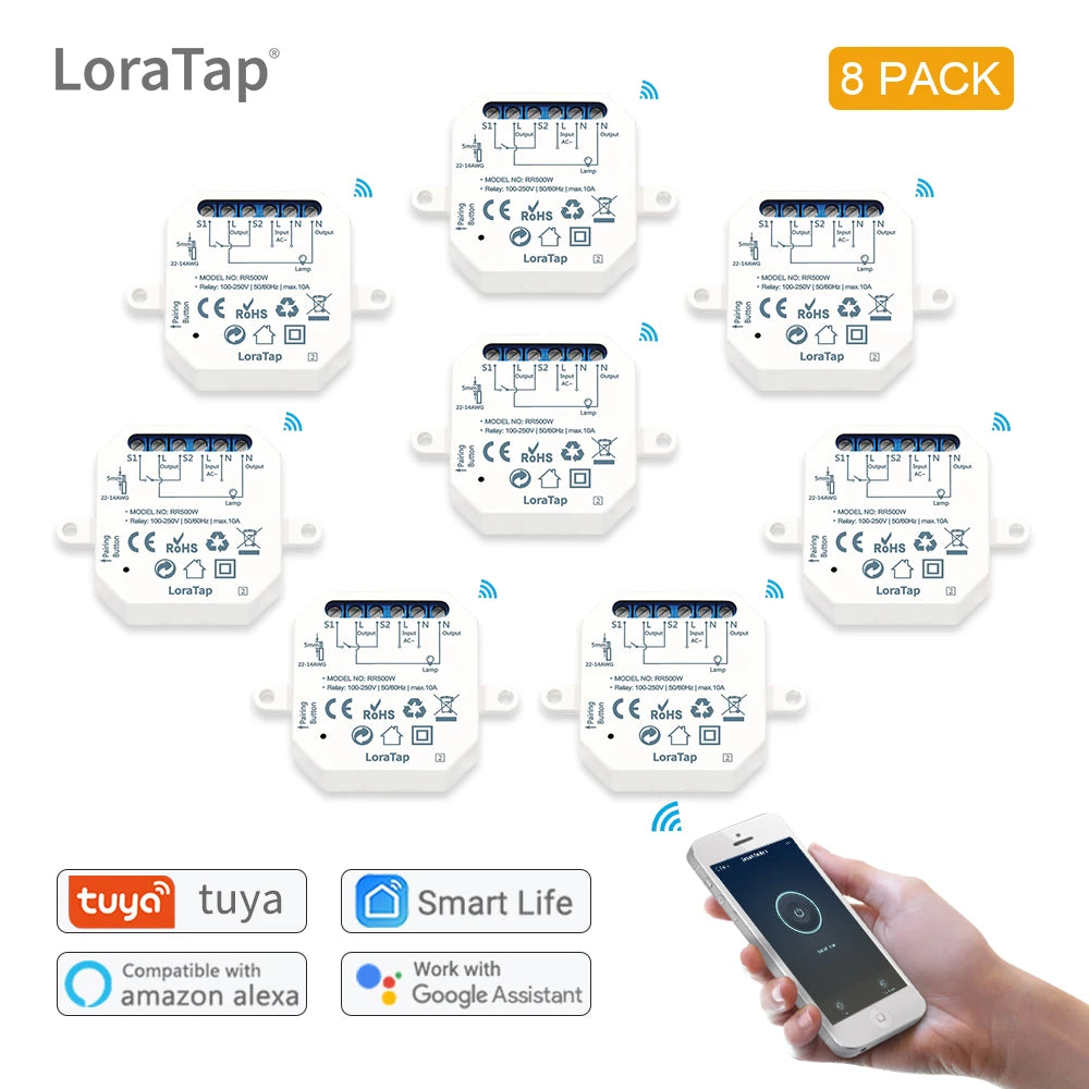 Smart Relay Module for DIY Lighting Automation