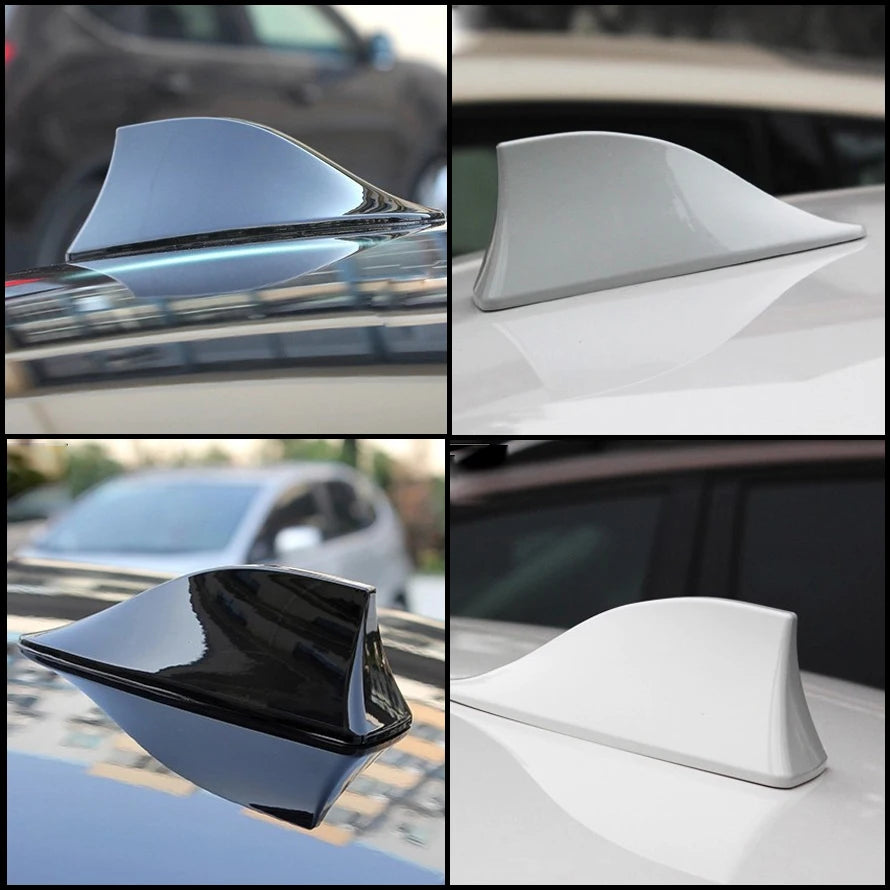 Universal Shark Fin Car Radio Antenna for FM AM Signal Reception