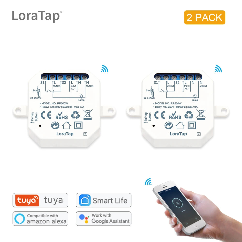 Smart Relay Module for DIY Lighting Automation