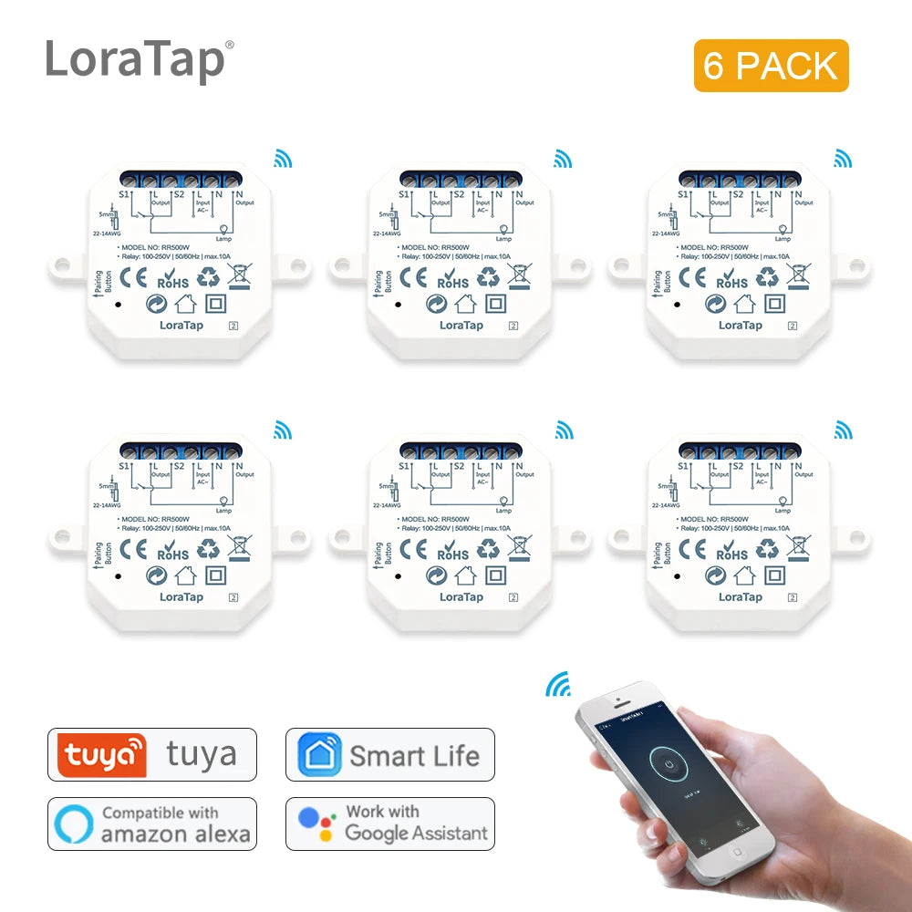 Smart Relay Module for DIY Lighting Automation