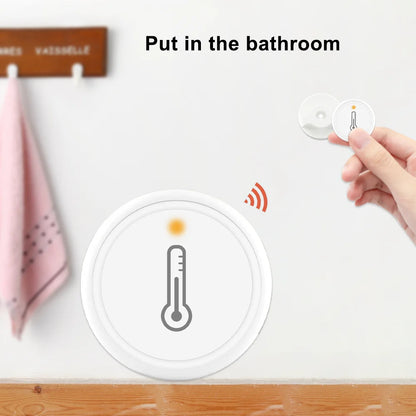 Tuya ZigBee 3.0 Wireless Temperature and Humidity Sensor Works with Home Assistant Smart Life DIY Google Alexa Echo Automation - Home Smart Direct