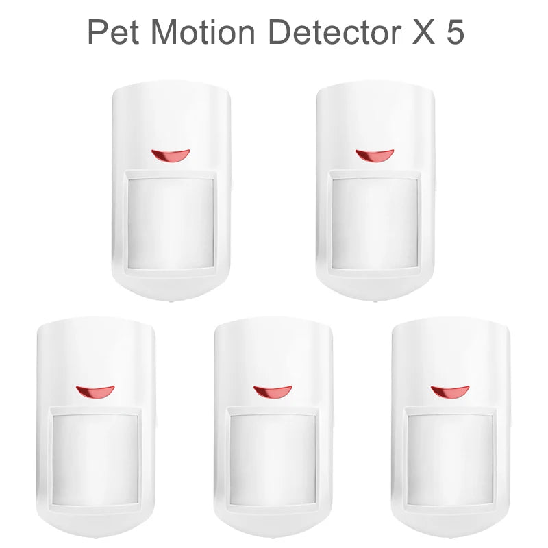 PGST Tuya 433MHz Smart Life Home Security Protection Pet PIR Infrared Motion Sensor Detector For House Alarm Security System - Home Smart Direct