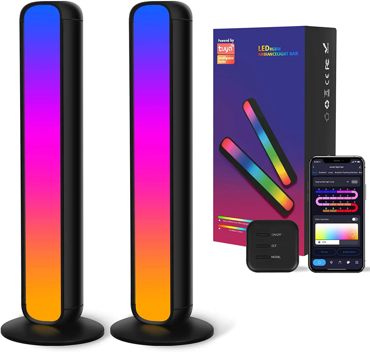 Led Usb Bar Smart RGB Light Bar with Music Sync and USB Connection – Saints ...