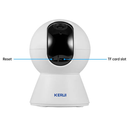KERUI 5MP 8MP 4K HD Tuya Smart Mini WiFi IP Camera Indoor Wireless Security Home CCTV Surveillance Camera With Auto Tracking - Home Smart Direct