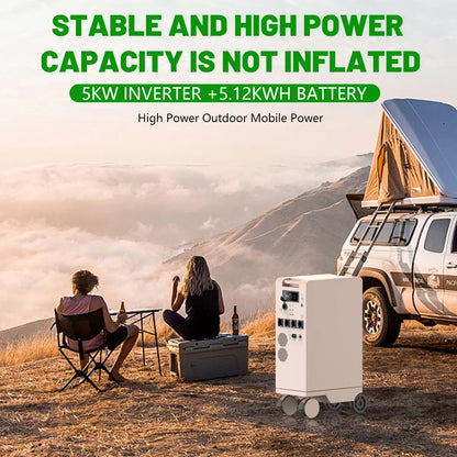 Portable Power Station with Built In Battery and MPPT Inverter