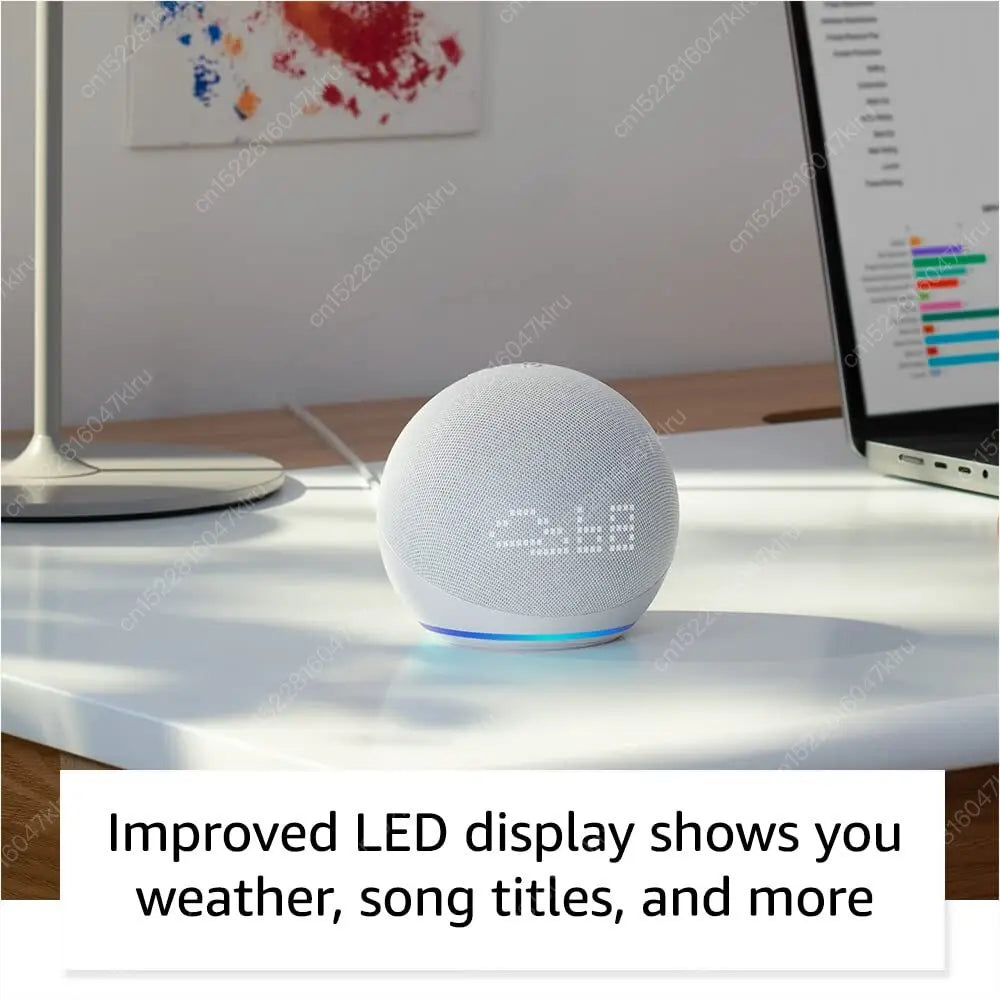 Alexa Echo Dot Smart Mini WiFi Speaker with Voice Assistant and Clock - Home Smart Direct
