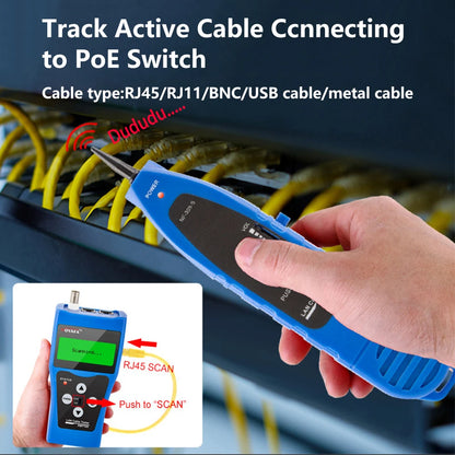 NOYAFA NF-388 Multipurpose LAN Phone Cable Tester 8 Port Wire Tracker