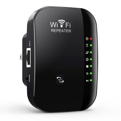 300Mbps WiFi Repeater Wireless Range Extender with 7 LED Indicators for PC