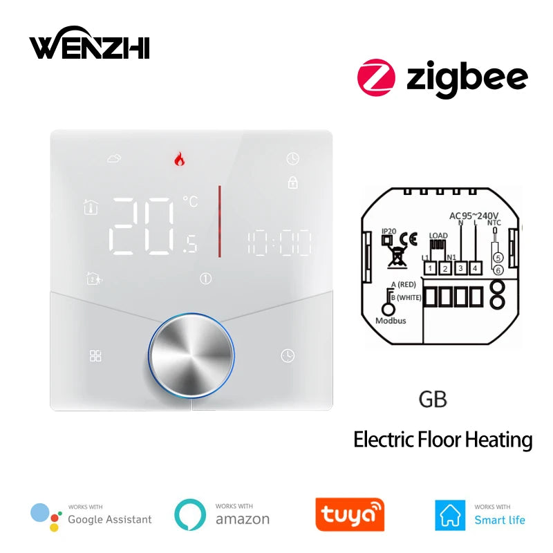 Zigbee WiFi Heating Thermostat - Home Smart Direct