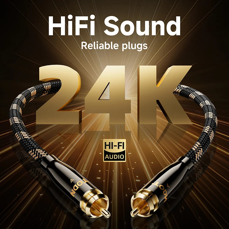 High End OCC Digital Coaxial RCA Audio Cable