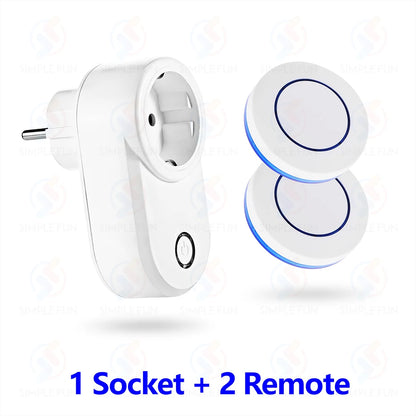 Remote Control Socket Plug Smart Outlet for Home Appliances