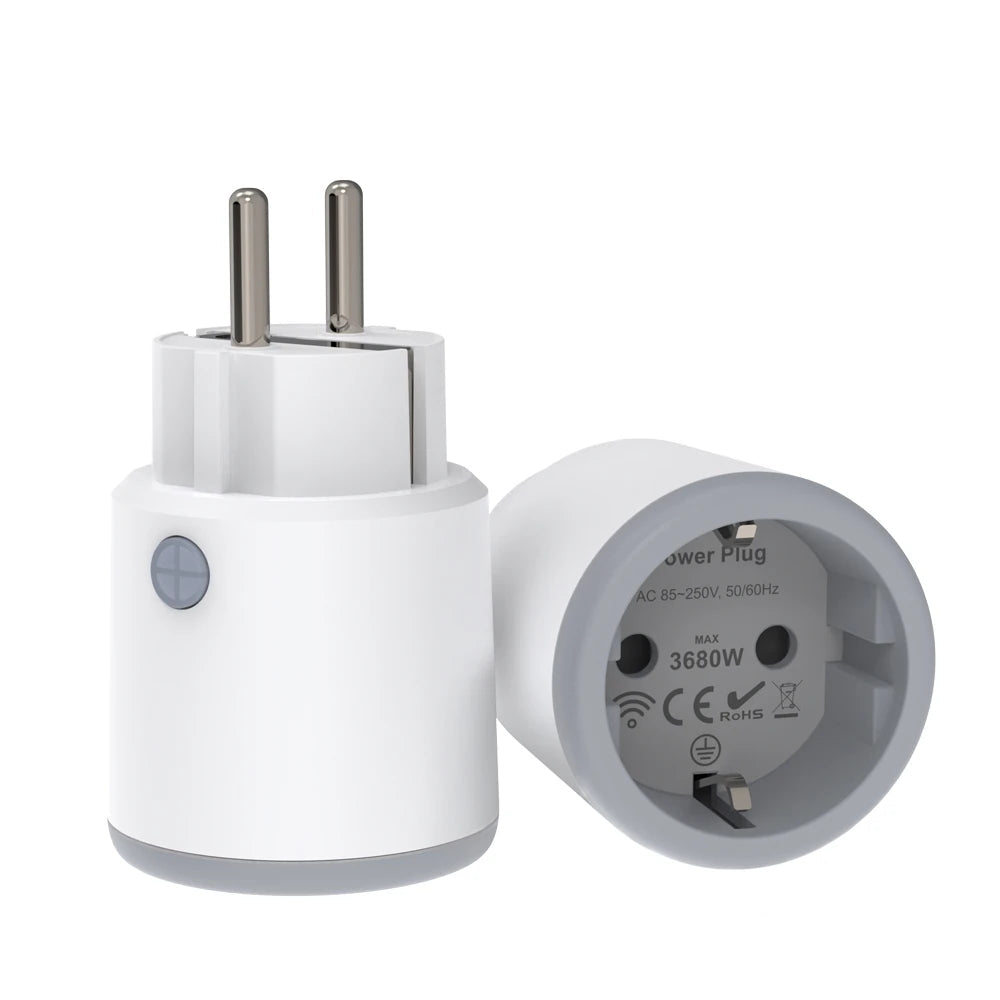 Smart Matter WiFi Plug with Power Monitor and Voice Control