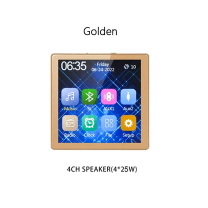 Smart Home Touch Screen Music Panel Wall Amplifier - Home Smart Direct