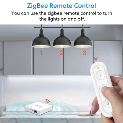 QCSMART The Light Switch 16A Relay Module Remote Control ZigBee Smart Solution Tuya Smart Life App Google Assistant Alexa DIY - Home Smart Direct