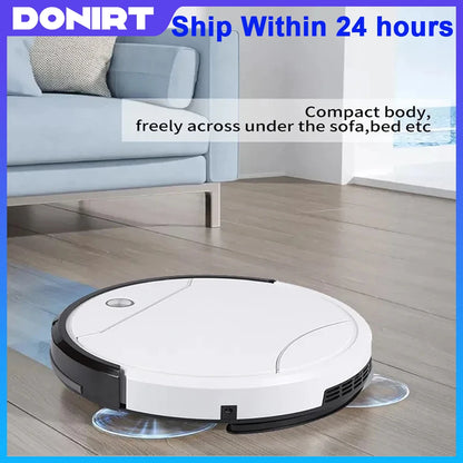Automatic Robot Vacuum Cleaner with Smart Floor Planning