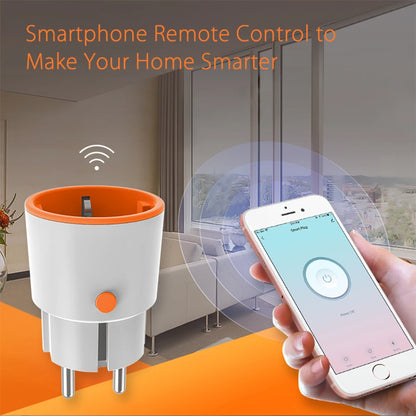 Smart Zigbee Power Plug with Remote Control and Monitoring