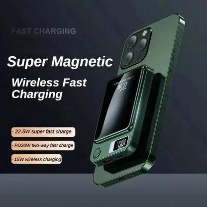 Magnetic Wireless Power Bank Portable Battery Pack