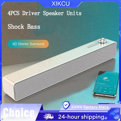 Bluetooth Subwoofer Soundbar for TV and Home Theater - Home Smart Direct