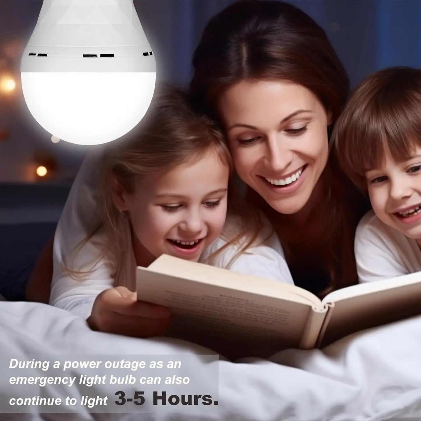 Smart USB Rechargeable LED Bulb with Touch Control and Timer - Home Smart Direct