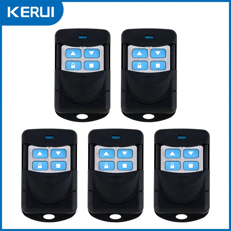 433MHz Remote Control Duplicator with 4 Buttons Smart Copy Remote Control for Electric Garage Door Gate Opener Remote Cloning - Home Smart Direct