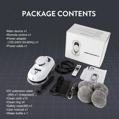 Smart Window Cleaning Robot with Remote Control