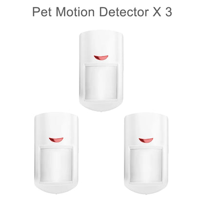 PGST Tuya 433MHz Smart Life Home Security Protection Pet PIR Infrared Motion Sensor Detector For House Alarm Security System - Home Smart Direct