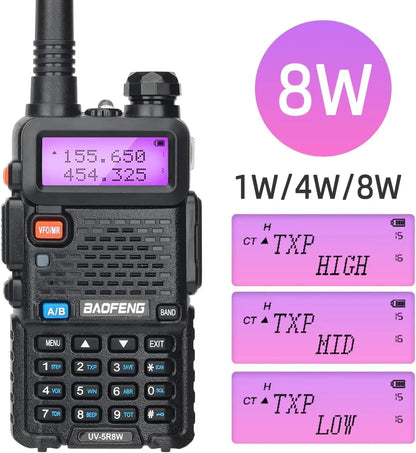 Dual Band Long Range Walkie Talkie with Powerful Output