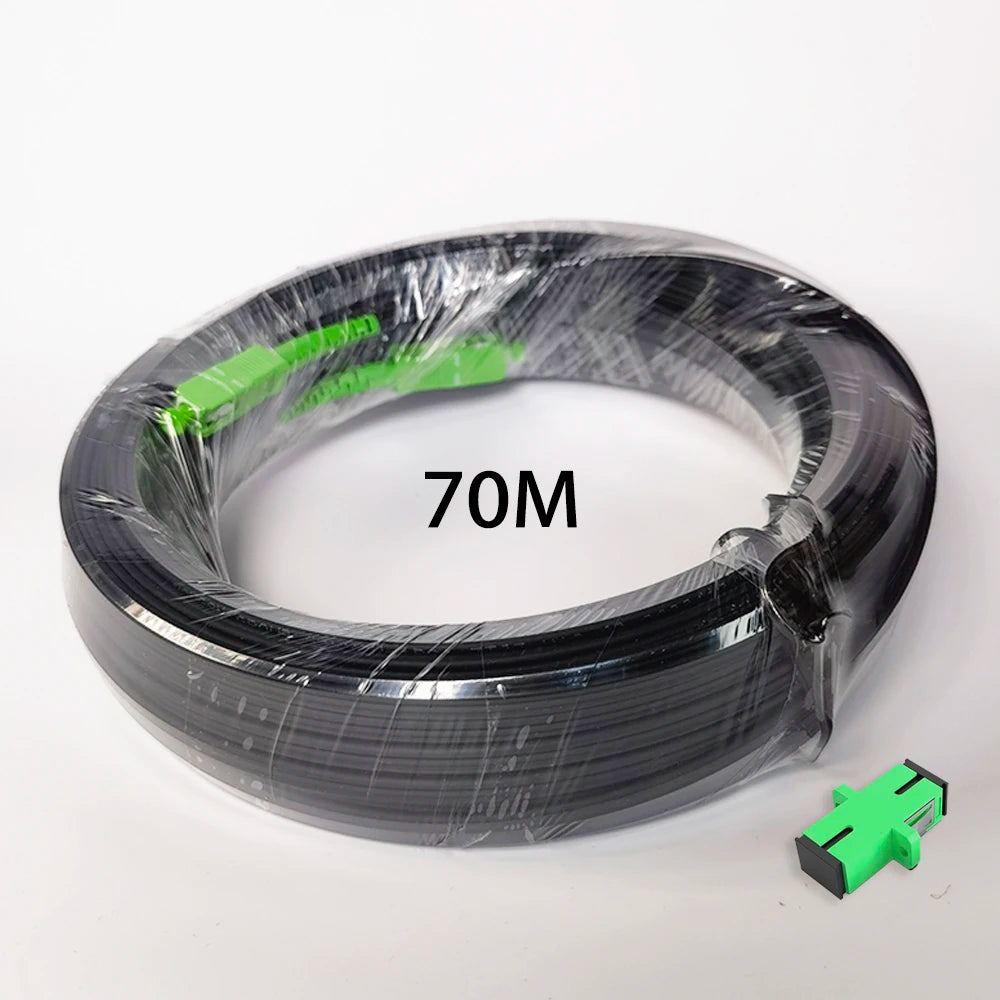 Outdoor SC APC Fiber Drop Cable for FTTH Systems
