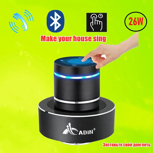 Adin Vibro Bluetooth Speaker with Vibration Effect Subwoofer - Home Smart Direct