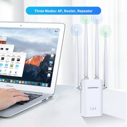 300Mbps WiFi Repeater 802.11b/g/n Long Range Signal Booster