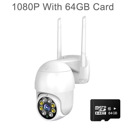 PGST 2MP 1080P IP WiFi PTZ Tuya Security Camera Outdoor Surveillance Camera CCTV Smart Life Waterproof 2-Way Audio Night Vision - Home Smart Direct