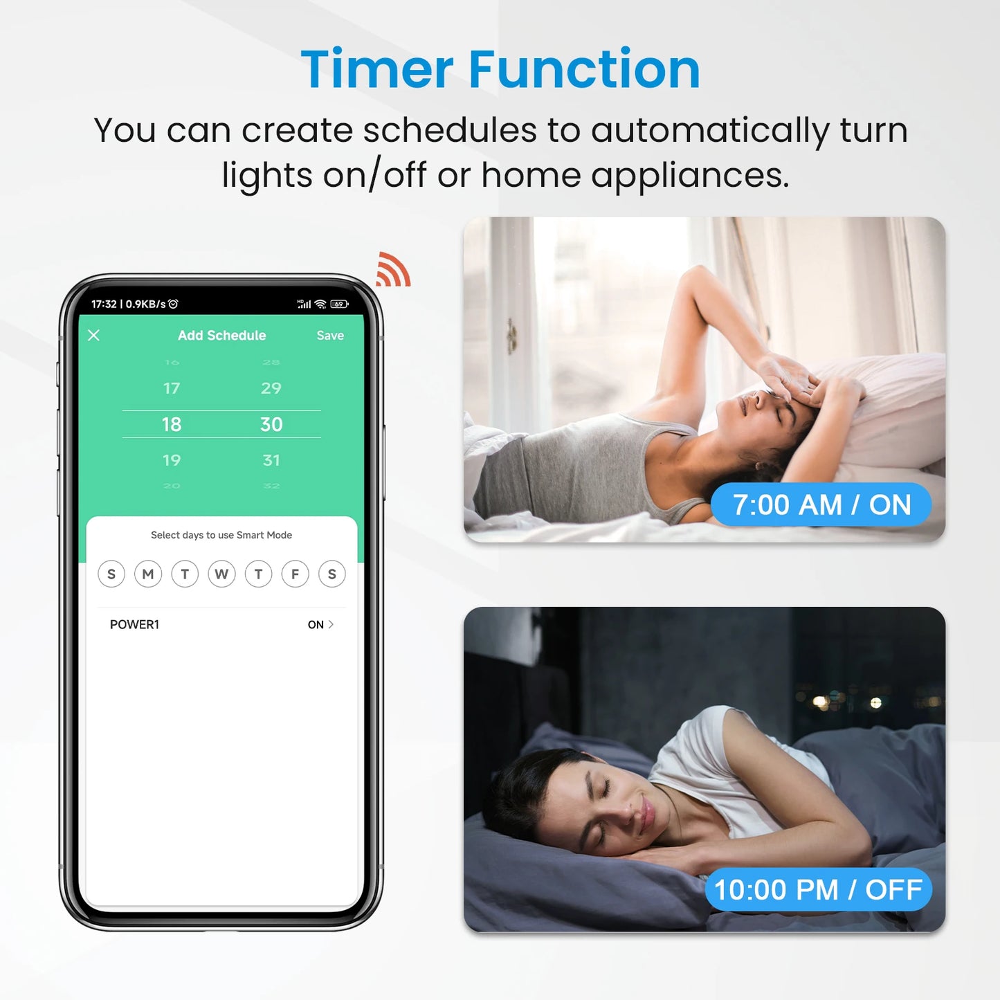 LoraTap Tuya ZigBee 3.0 Smart Life Socket Module Wireless Remote Control, Work with Echo Alexa Google Home Voice Assistant DIY - Home Smart Direct