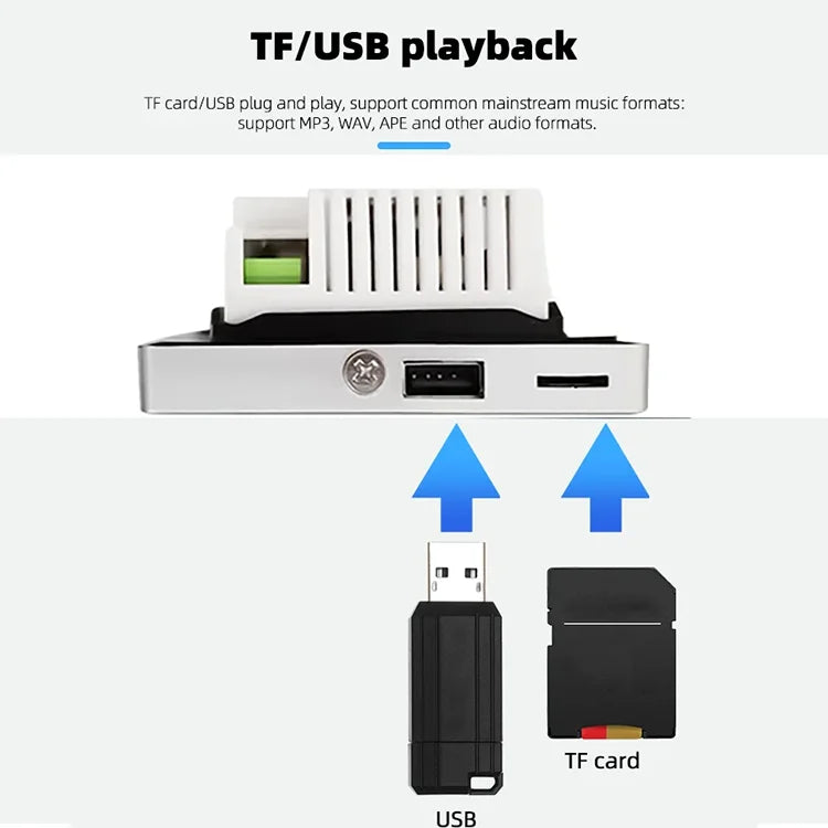 Smart Home In Wall Bluetooth Audio Amplifier - Home Smart Direct