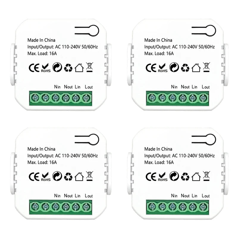 Smart Zigbee Socket Switch Module with Energy Monitor