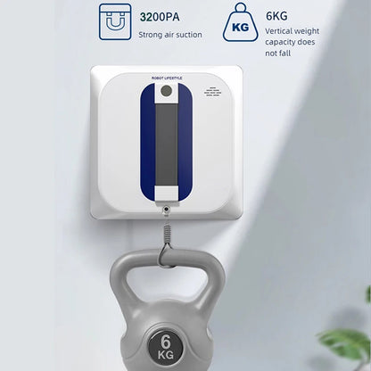 Window Cleaning Robot with Spray and App Voice Control