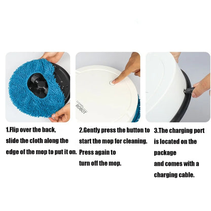 Intelligent Sweeping Robot Wet and Dry Mop Cleaner