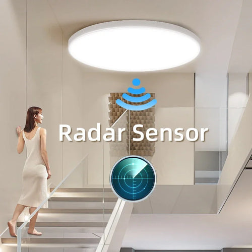 Motion Sensor LED Ceiling Light Waterproof Indoor Lamp - Home Smart Direct