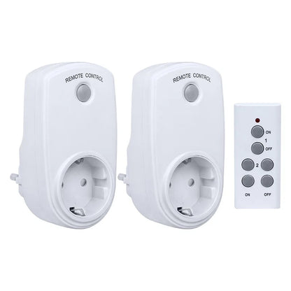 Power Socket Remote Control Wireless Smart Remote Control Socket Plug Power Outlet – Saints ...
