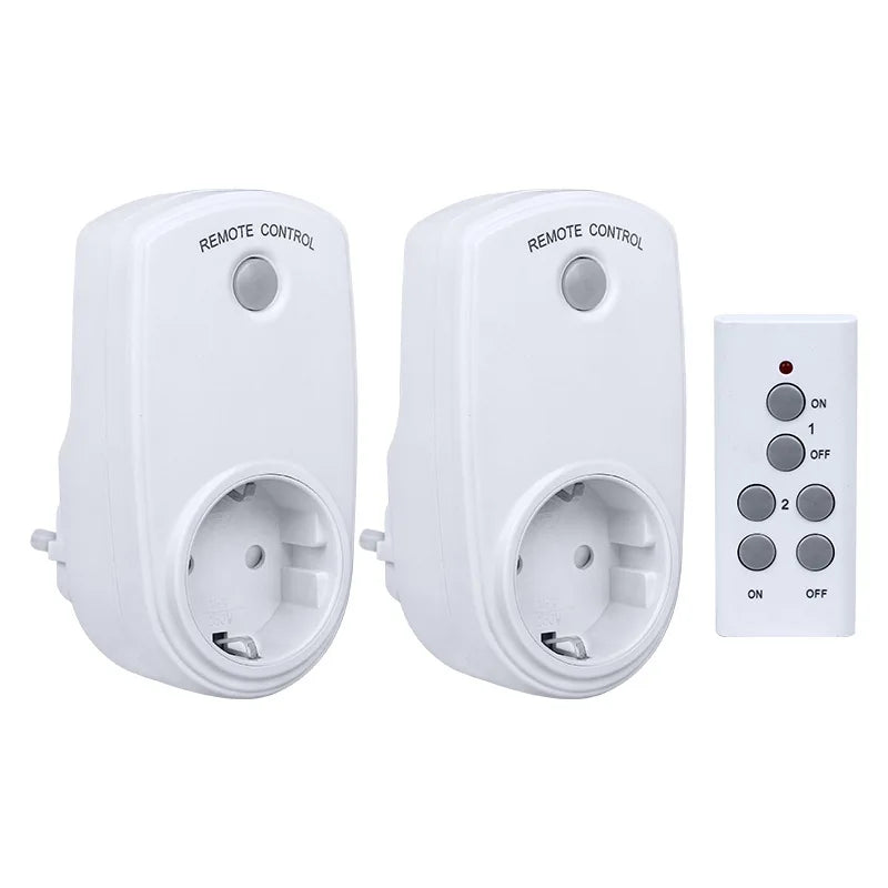 Wireless Smart Remote Control Socket Plug Power Outlet