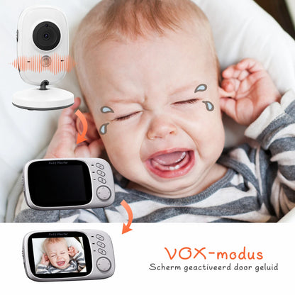 Wireless Video Baby Monitor with Color Screen and Two Way Talk