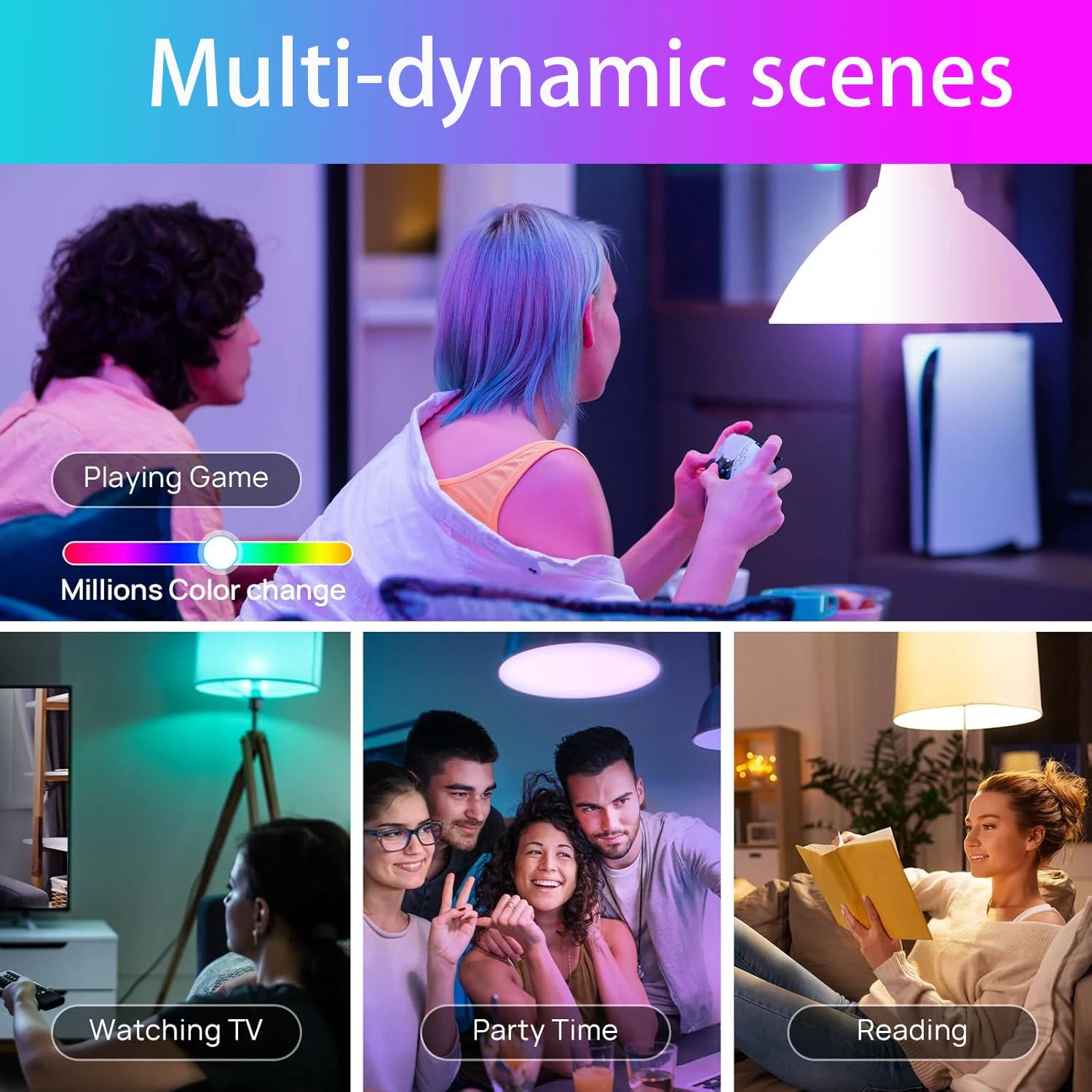 Bluetooth Speaker LED Bulb with App Control for Home and Party - Home Smart Direct