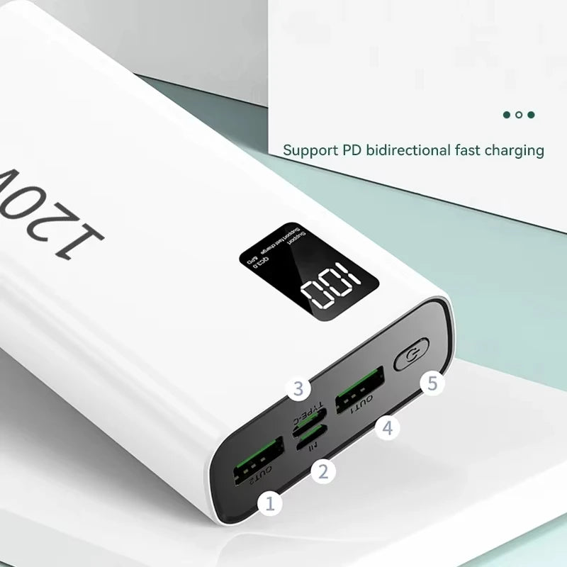Ultra High Capacity Power Bank Fast Charging Portable Charger