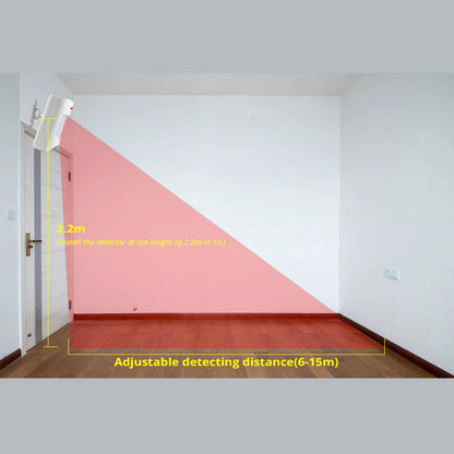 KERUI Wireless Anti-Pet Motion Sensor Alarm Infrared Detector PIR Sensor With Long Detect Distance For KERUI Alarm Systems - Home Smart Direct