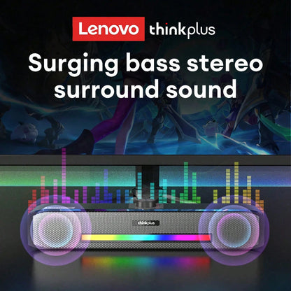 Lenovo Bluetooth Speaker Surround Sound Bar for Computer or TV - Home Smart Direct